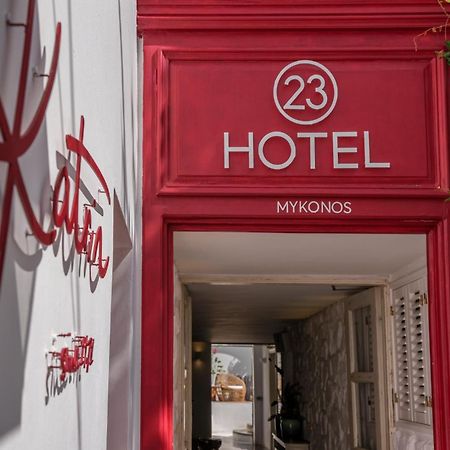 23 Hotel Mykonos Mykonos Town Exteriör bild